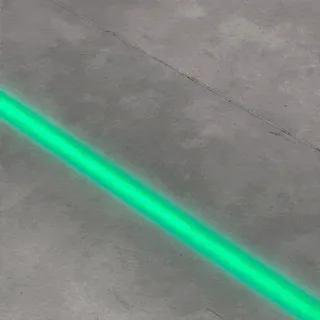 LED strek-prosjektor RØD/GRØNN SWITCH 53°=1:1 linse, inkl. relé, 230V driver