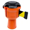 Skipper orange, sperrebånd sort/gul 9m Passer Skipper kjegler og stolper