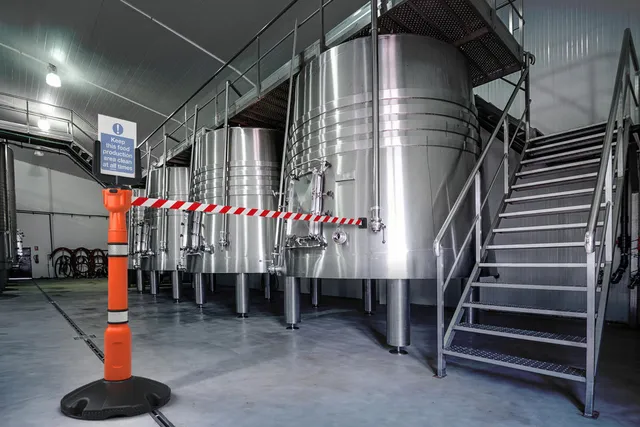 Skipper stolpe orange m/refleks H100cm 