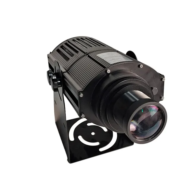 LED prosjektor 300W ØKONOMI komplett Vifte kjølt, med linse og filter 