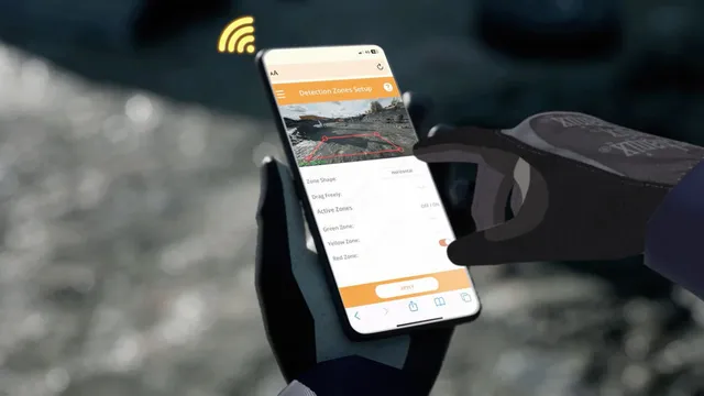 AI-kamera sensor m/lyd-lys varsel Ink. kabelsett, klar til bruk, 12-32VDC 