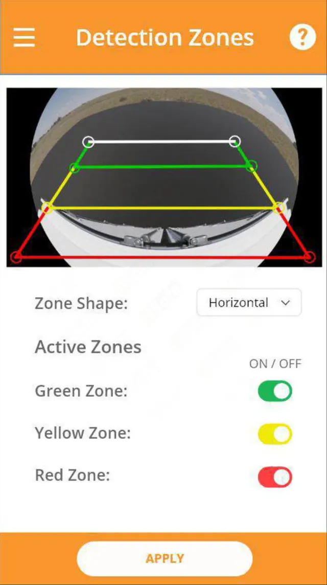 AI-kamera sensor m/lyd-lys varsel Ink. kabelsett, klar til bruk, 12-32VDC 