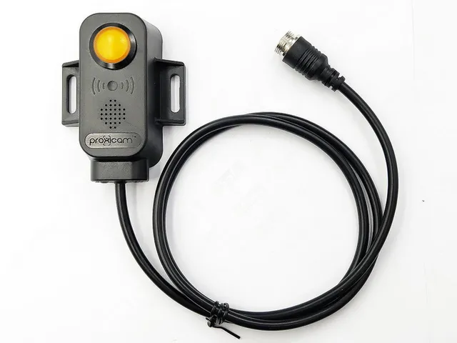 AI-kamera sensor m/lyd-lys varsel Ink. kabelsett, klar til bruk, 12-32VDC 