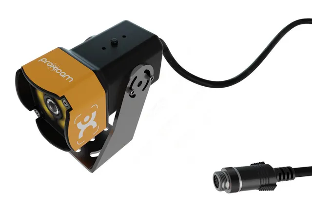 AI-kamera sensor m/lyd-lys varsel Ink. kabelsett, klar til bruk, 12-32VDC 