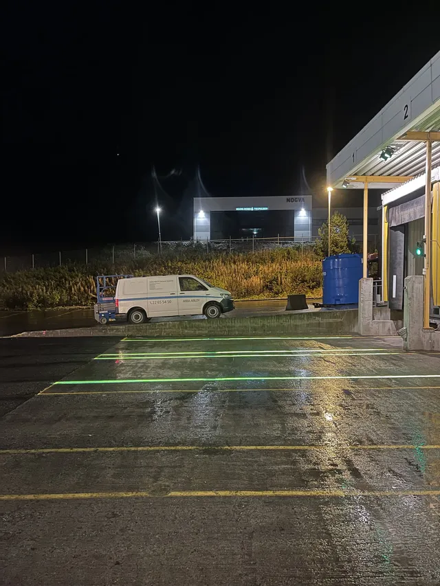 Laser strek-prosjektor 350mW 230V driver, lengde begrenser og vaier 