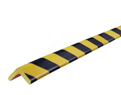 Kantbeskytter sort/gul