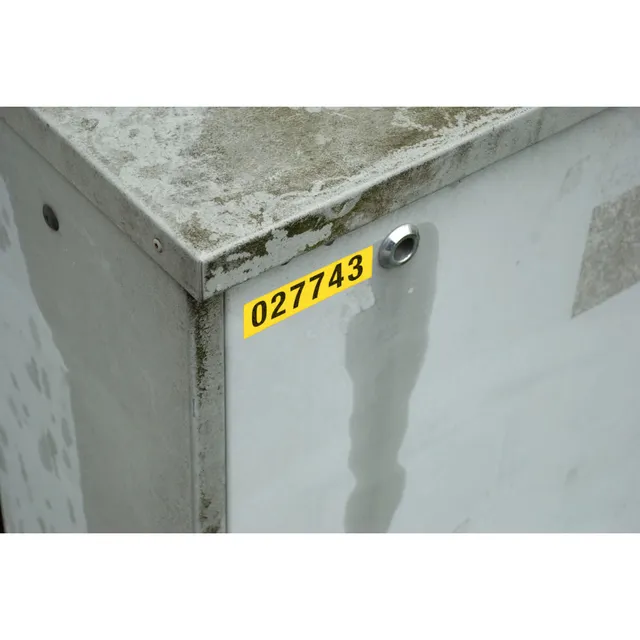 BRADY Vinylfolie Permanent, utendørs, M6x / M7x 