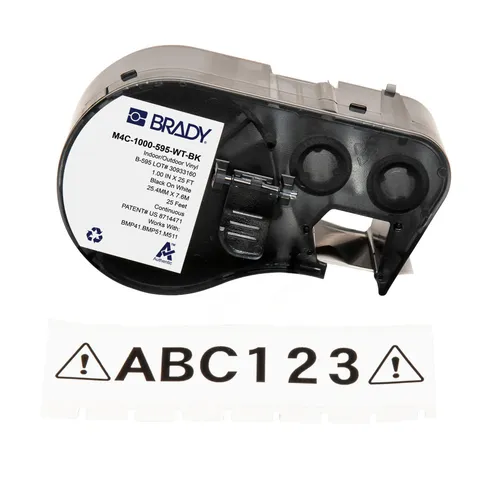 BRADY Vinylfolie 12,7mm B-595 Til Brady M4x og M5x
