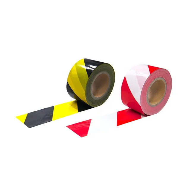 Sperrebånd plast 80mmx500m 