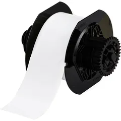 BRADY Hvit Polyester Tag Stock Tag, Outdoor