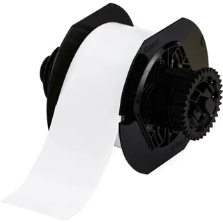 BRADY Hvit Polyester Tag Stock Tag, Outdoor