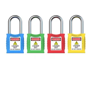 LOTO lås metallbøyle 38mm Beian 6,3mm diam