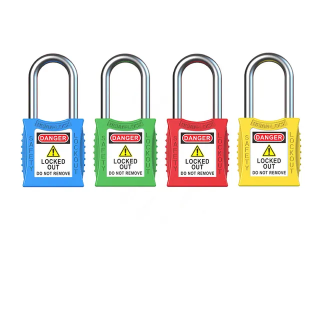 LOTO lås metallbøyle 38mm Beian 6,3mm diam 