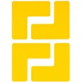 Gulvmerker sterk type, "L" Polyester m/overlaminat. Permanent lim