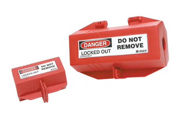 LOTO elektro støpsel kontakt Brady 