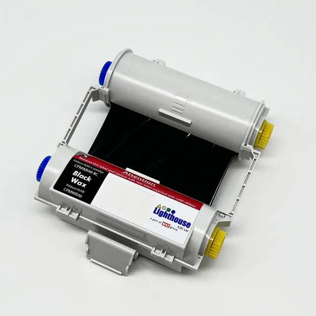 CPM100 Fargebånd Svart Papir 110mm x 50m Svart f.båndkassett til CPMWP01 