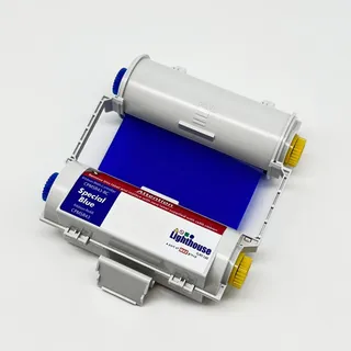 CPM100 Fargebånd Spes. Blå 119mm x 50m Kassett med fargebånd