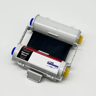 CPM100 Fargebånd Spes. Sort 119mm x 50m Kassett med fargebånd