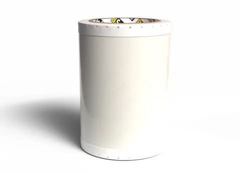 CPM100 Polyesterfolie Klar 106mm x 15 m Formstabil folie, utendørs holdbar