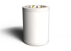 CPM100 Polyester Matt Hvit 106mm x 15m Formstabil folie, utendørs holdbar