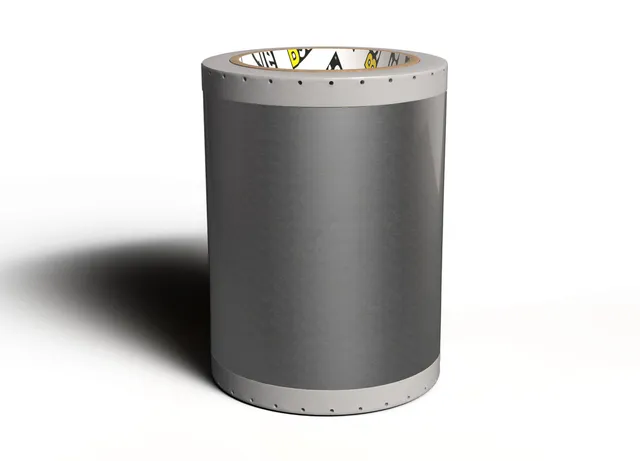 CPM100 Sølvfolie VOID 106mm x 15m Garantiforsegling, permanent, utendørs 