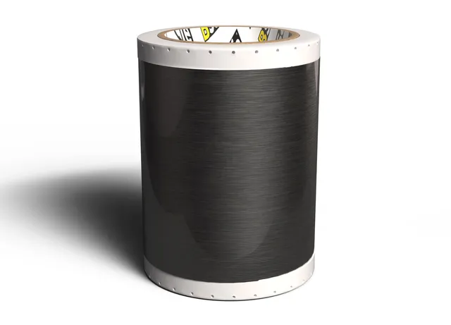 CPM100 Børstet Sølvfolie 106mm x 15m Permanent lim, utendørs holdbar 