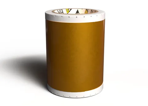 CPM100 Refleksfolie Gul 106mm x 15m Permanent, utendørs holdbar