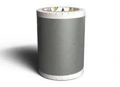 CPM100 Refleksfolie Sølv 106mm x 15m Permanent, utendørs holdbar