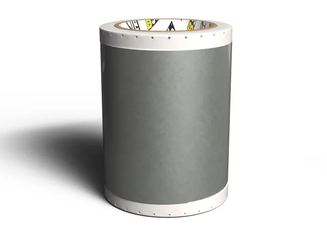 CPM100 Refleksfolie Sølv 106mm x 15m Permanent, utendørs holdbar 