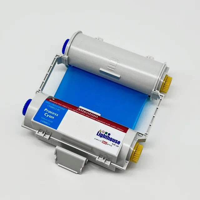 CPM100 Fargebånd Cyan CMYK 119mm x 50m Kassett m/ fargebånd 50m 