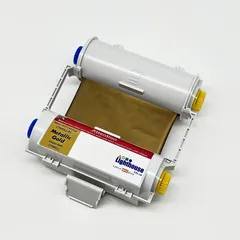 CPM100 Fargebånd GullMetallic 119mm x50m Kassett med fargebånd