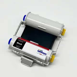 CPM100 Fargebånd Sort 119mm x 50m Kassett m/ fargebånd