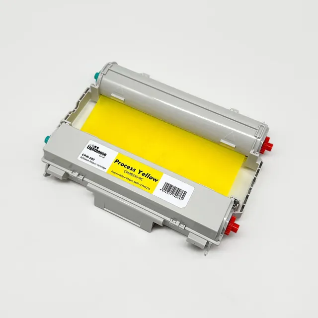 CPM200 Fargebånd Yellow CMYK 212mm x 50m Kassett m/ fargebånd 