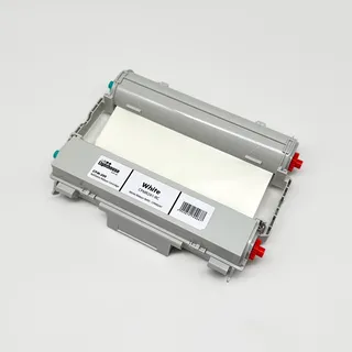 CPM200 Fargebånd Hvit 212mm x 50m Kassett m/ fargebånd