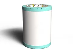 CPM100 Vinylfolie Destruct. 106mm x 15m Permanent, utendørs holdbar, tamper