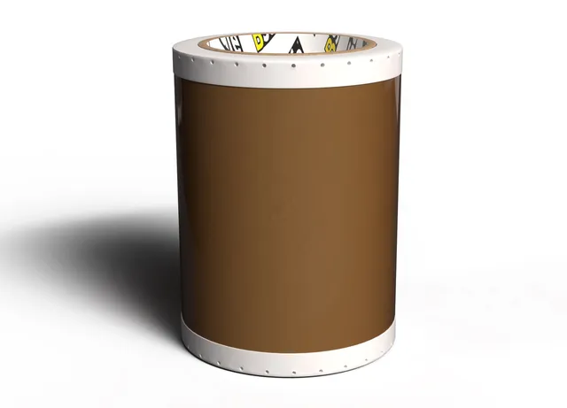 CPM100 Vinylfolie Lysbrun 106mm x 15m Permanent, utendørs holdbar 