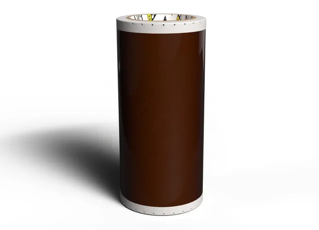 CPM200 Vinylfolie Brun 206mm x 15m 206mm bredde, 15m lengde 