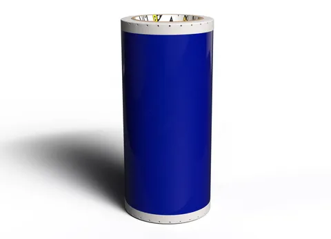 CPM200 Vinylfolie Blå 206mm x 15m 206mm bredde, 15m lengde