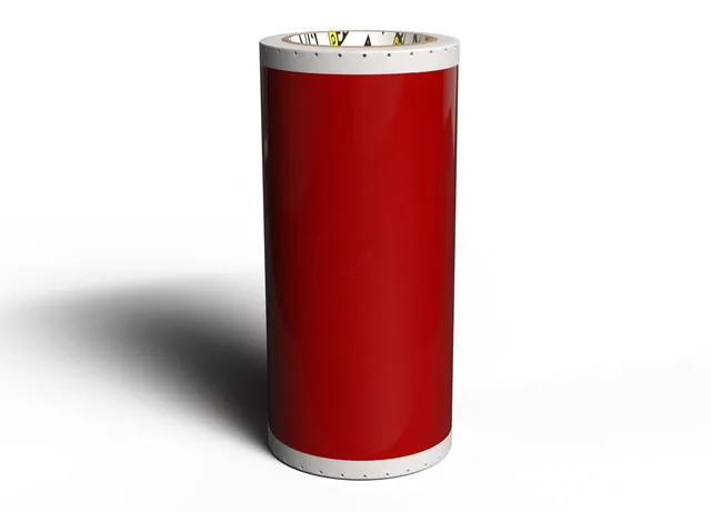 CPM200 Vinylfolie Rød 206mm x 15m 206mm bredde, 15m lengde 