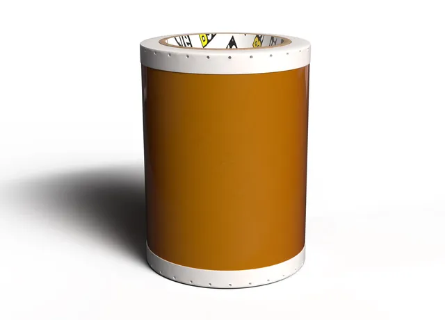 CPM100 Vinylfolie OkerGul 106mm x 15m Permanent, utendørs holdbar 