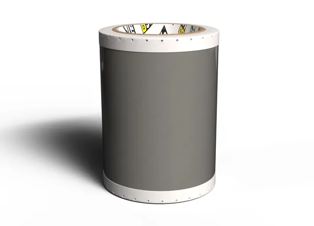 CPM100 Vinylfolie SølvGrå 106mm x 15m Permanent, utendørs holdbar 