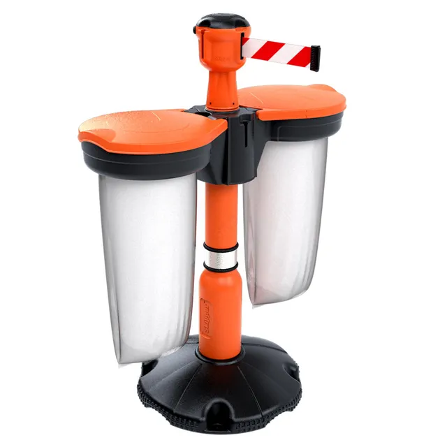 Skipper avfallsposeholder, orange lokk Festes på andre Skipper produkter 