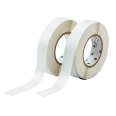 BRADY Hvit Polyester 25,4 x 12,7mm Permanent, FreezerBond, i51 i71 PR+