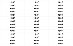 Tekst rørmerke 125stk sort/klar 12x90mm Standard, til montering i piler NS813