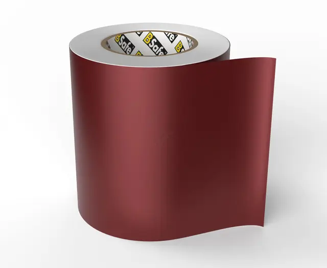 Rørmerke ISO14726 Masses Standard, 120mmx25m, maroon 