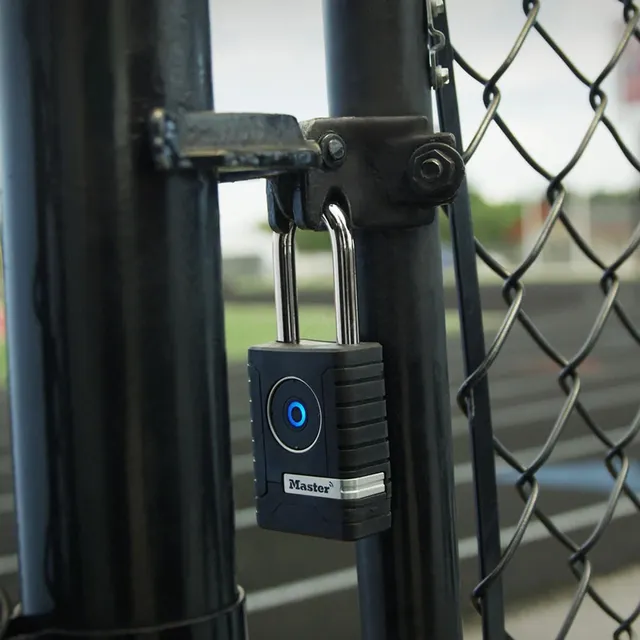 Hengelås "VE Bluetooth" utendørs Masterlock Ø9mm x 51 mm hus 74x 56 