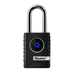Hengelås "VE Bluetooth" utendørs Masterlock Ø9mm x 51 mm hus 74x 56