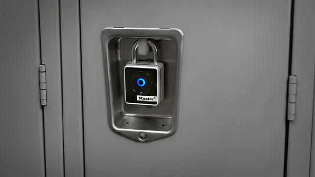 Hengelås "VE Bluetooth" innendørs Masterlock Ø7mm x 22mm hus 50 x 47 