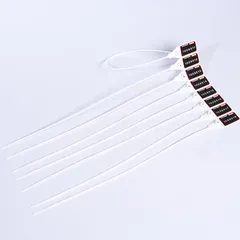 Security seals White numbered 1000 pac Nummererte plomber