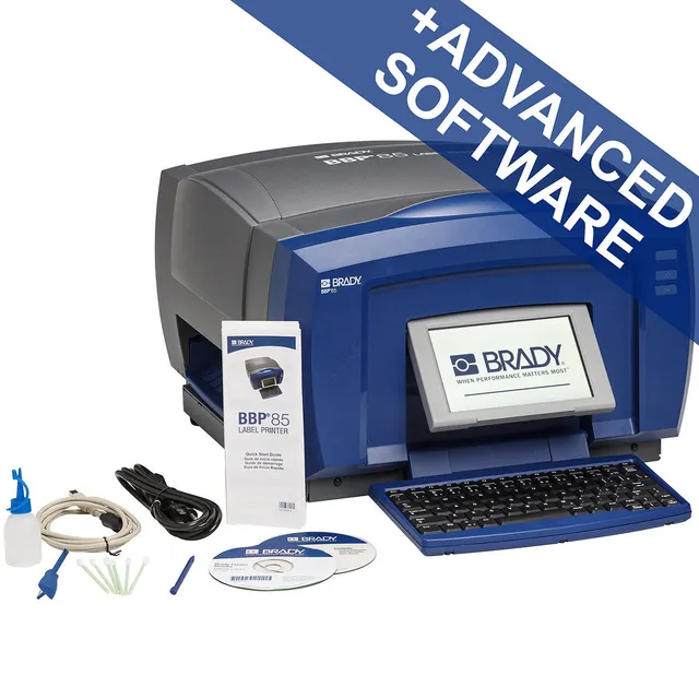BRADY BBP85  Sign & Label Printer QWERTY EU + BWS Suite 